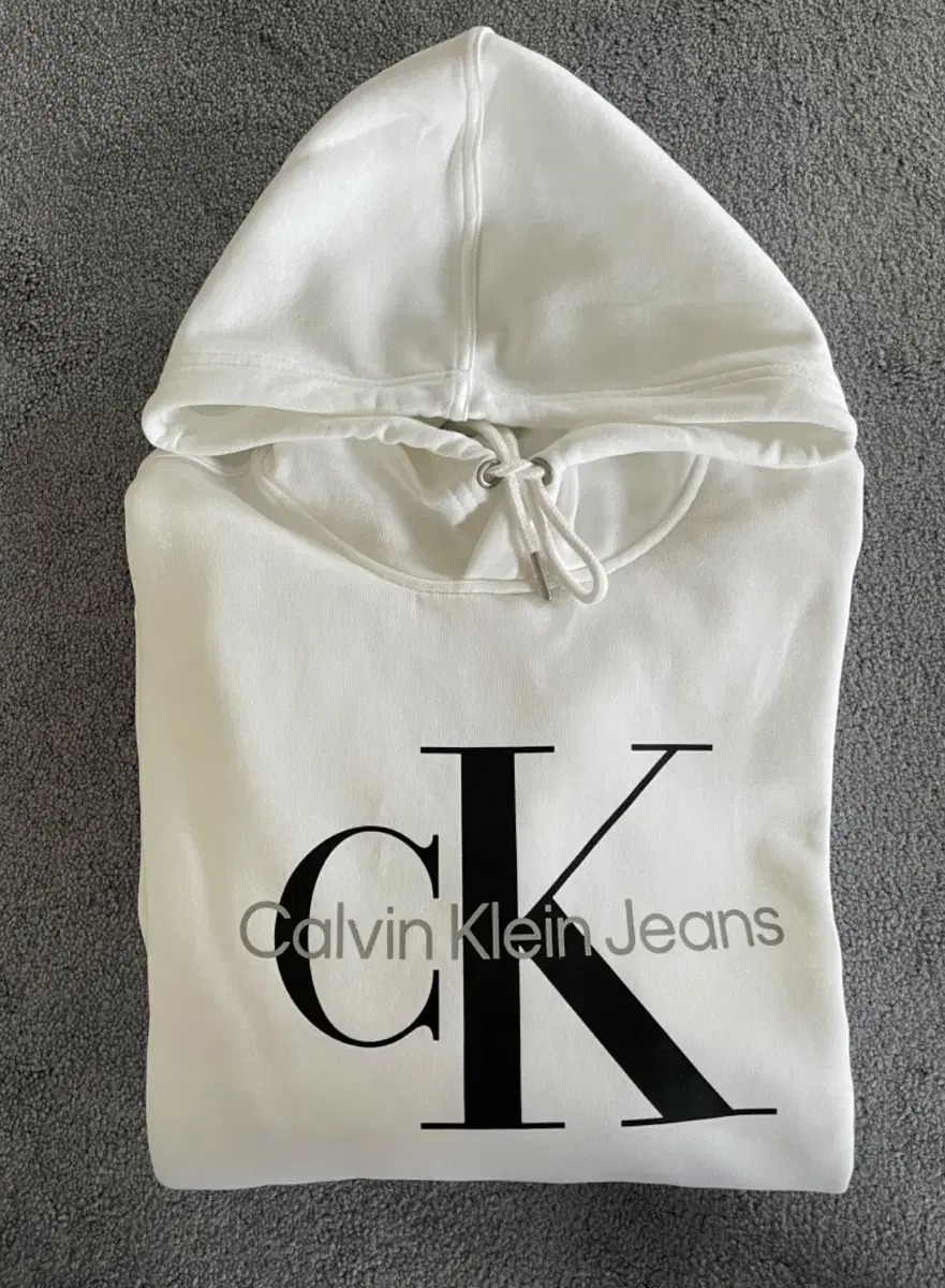 라스트피스특가-)) CK MONOGRAM HOODIE /40GC201